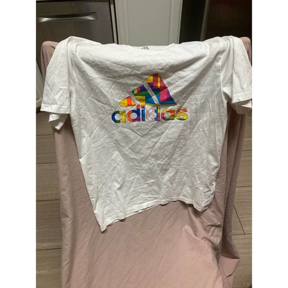 ADIDAS Love Unites 2020 LGBTQ Unisex Shirt Size M - Picture 1 of 3